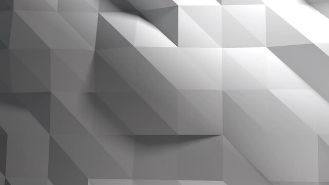 Abstract Geometric Background Polygons Gray