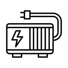 Power Source line icon