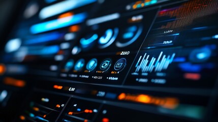 A close-up of a sports analytics dashboard showing player stats, game trends, and predictive analytics