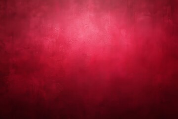 Fototapeta premium Bright crimson walls with a tactile quality and seamless transitions between shading, imbuing the space with energy and