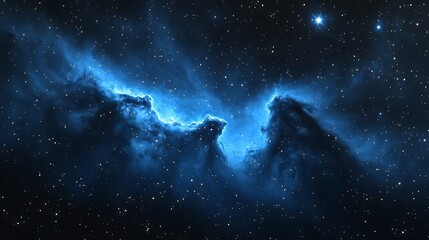 Fototapeta premium Stunning Collection of Cosmic Nebulas and Star-Filled Galaxy Backgrounds – Beautiful Night Sky and Deep Space Wonders in Vivid Colors for Creative Projects
