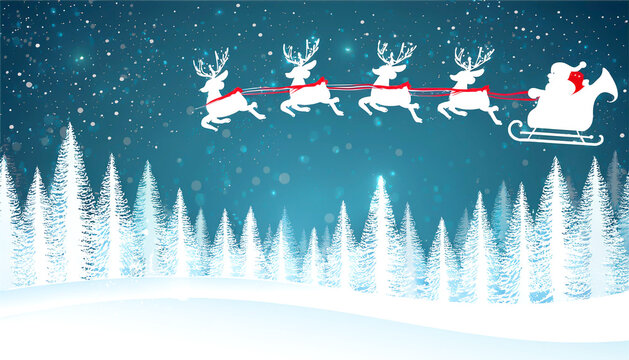 Weihnachtsmann Symbol, Textfreiraum 