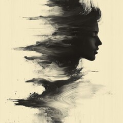 Fototapeta premium Abstract Portrait