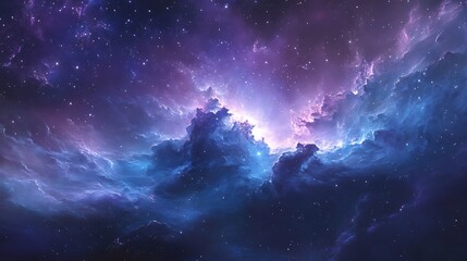 Obraz premium Stunning Collection of Cosmic Nebulas and Star-Filled Galaxy Backgrounds – Beautiful Night Sky and Deep Space Wonders in Vivid Colors for Creative Projects