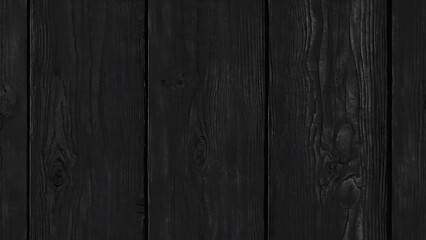 black wooden background