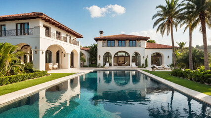 A luxurious Mediterranean style villa