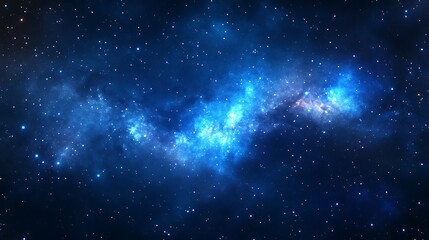 Naklejka premium Stunning Collection of Cosmic Nebulas and Star-Filled Galaxy Backgrounds – Beautiful Night Sky and Deep Space Wonders in Vivid Colors for Creative Projects