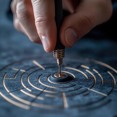 Business goals discussion with executives setting targets, strategic planning, corporate environment, sharp focus.