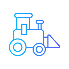train gradient icon