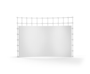 backdropBlank trade show display booth