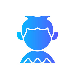 boy gradient icon