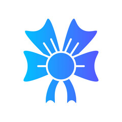 ribbon gradient icon