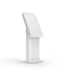 interactive digital kiosk mockup