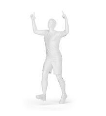 Uniform Soccer Celebration