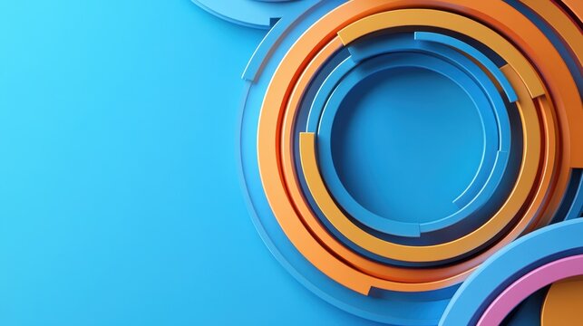 Abstract Design of Parallel Circles and Lines