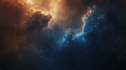 Fototapeta premium Stunning Collection of Cosmic Nebulas and Star-Filled Galaxy Backgrounds – Beautiful Night Sky and Deep Space Wonders in Vivid Colors for Creative Projects