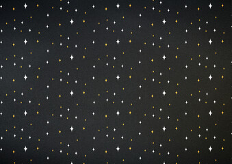 Night Sky Filled with Halloween Stars Background 