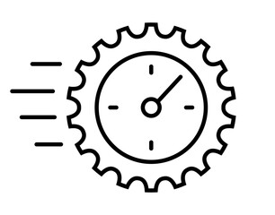 Fast service vector icon