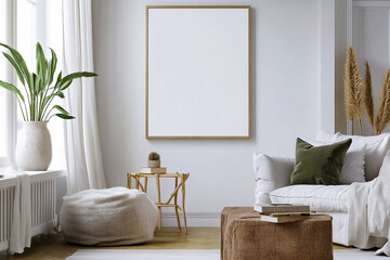 Frame Mockup - White Background