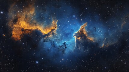Fototapeta premium Stunning Collection of Cosmic Nebulas and Star-Filled Galaxy Backgrounds – Beautiful Night Sky and Deep Space Wonders in Vivid Colors for Creative Projects