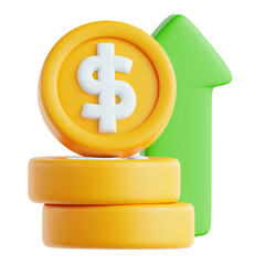 Investment and Money 3D Icon
