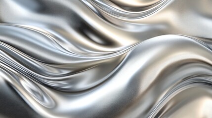 Intricate Silver Texture with Smooth Background Effect