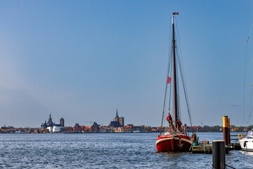 Blick auf Stralsund