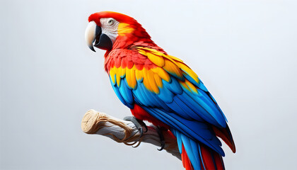 Fototapeta premium blue and yellow macaw