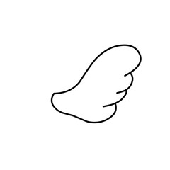 Hand Drawn Wings 