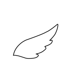 Hand Drawn Wings 