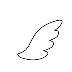 Hand Drawn Wings 