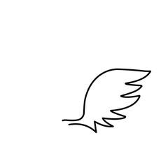 Hand Drawn Wings 
