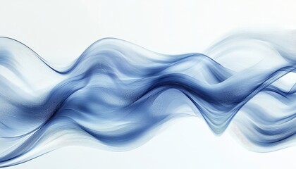 Energetic Blue Wave - Abstract Motion Design for Business Visualization