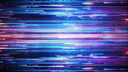 VHS glitch background with distorted lines and static noise , vintage, retro, analog, technology, old school