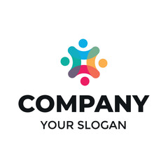 Children center education club logo vector