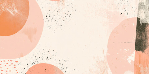 Fototapeta premium Abstract textured background in beige and pastel colors