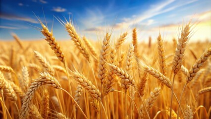Fototapeta premium Wheat commodity price increase, wheat, commodity, market, increase, inflation, farming, agriculture, business, economy, trading