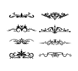 Hand Drawn Vintage Dividers and Bullet Journal