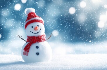 Obraz premium This greeting card features copy-space for a message of Merry Christmas and a Happy New Year