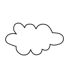 Children Drawing Cloud 