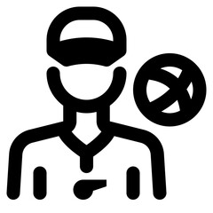 Basketball Coach Icons