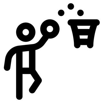 recommend clip art: Layup Basketball Icon
