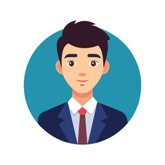 young businessman icon.