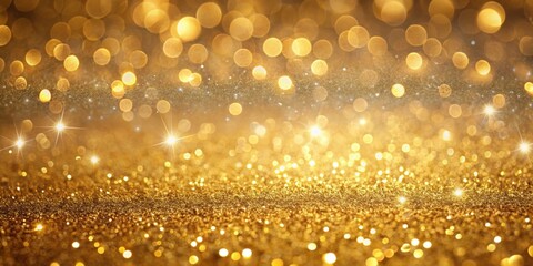Gold sparkly background shining with brilliance, gold, sparkles, glitter, shining, radiant, background, texture