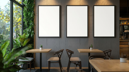 Signboard menu in coffee shop