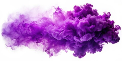 Fototapeta premium Vibrant purple smoke cloud with abstract texture, purple, smoke, cloud, vibrant, abstract, texture, unique, colorful, ethereal