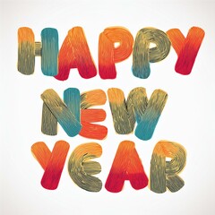 happy new year celebration design