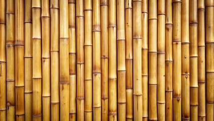 Fototapeta premium High angle view of a textured bamboo background