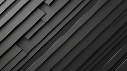 Obraz premium This is a dark black empty interior space room studio background backdrop wall display products minimalistic. This is a 3D rendering.