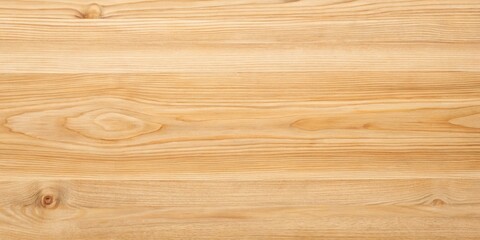 Fototapeta premium A light brown wooden board with natural pattern texture resembling a wooden wall background